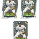 (3) 2014 BOWMAN #215 TIM BECKHAM ROOKIES "FREE SHIPPING"