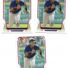 (3) 2014 BOWMAN #176 JOSE RAMIREZ  ROOKIES "FREE SHIPPING"