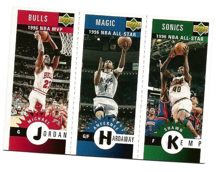 1996 UPPER DECK #M11 MICHAEL JORDAN "FREE SHIPPING"
