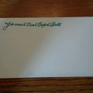 Cool Papa Bell Negro League HOF signed autographed 3x5 index card