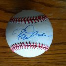 Rod Carew HOF signed autographed OAL Brown baseball
