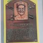 Stan Musial signed autographed Gold HOF plaque postcard