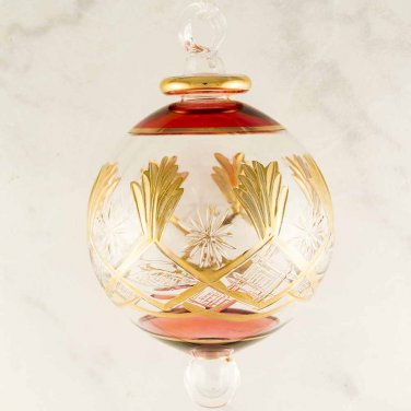 Hand blown Christmas ornaments