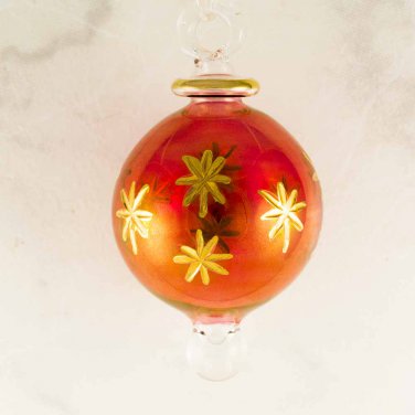 Hand blown Christmas ornaments