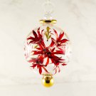 Hand blown Christmas ornaments