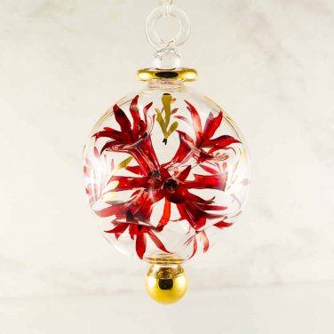 Hand blown Christmas ornaments