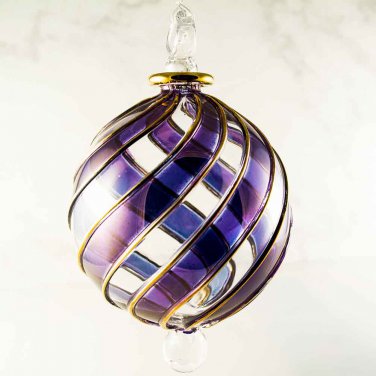 Hand blown Christmas ornaments