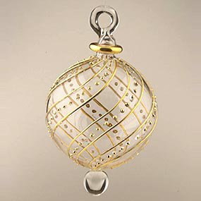 Hand blown Christmas ornaments