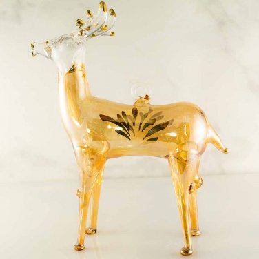 Hand blown Animal Christmas ornaments