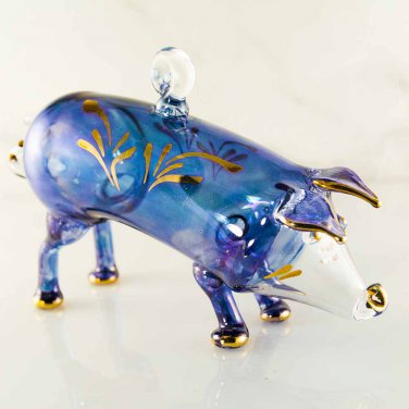 Hand blown Animal Christmas ornaments