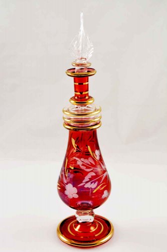 Handmade Perfume Bottle - Red