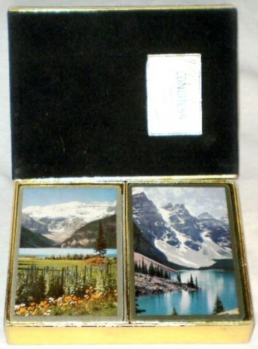 VINTAGE Congress Playing Cards ~ Mountain Scenes