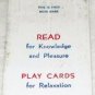 VINTAGE Congress Playing Cards ~ Mountain Scenes