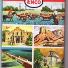 Texas Enco Road Map 1961