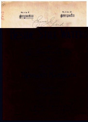 Beside Still Waters Sheet Music Bernard Hamblen