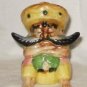 VINTAGE Mexican Senor Figurine Large Moustache Arms Folded Siesta