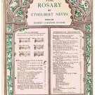 The Rosary Sheet Music Ethelbert Nevin