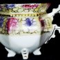 ANTIQUE Ornate Middle Eastern Red Purple Yellow Creamer