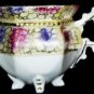 ANTIQUE Ornate Middle Eastern Red Purple Yellow Creamer