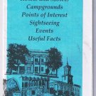 Nashville Street  Map & Pocket Guide American Airlines 1989