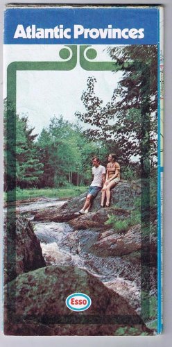 Atlantic Provinces Esso Road Map 1971