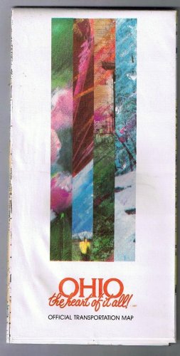 Ohio Official State Road Map 1987