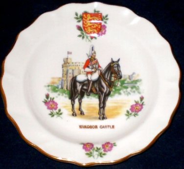 DUCHESS Windsor Castle Trinket Dish Horse Guard England