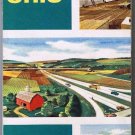 Ohio Sohio Road Map 1955