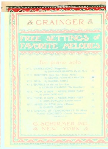 Hornpipe from Water Music Sheet Music Handel