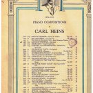 Dance Of The Bears Sheet Music Carl Heins