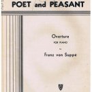 Poet And Peasant Sheet Music Franz von Suppe