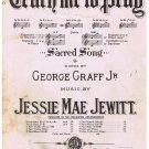 Teach Me To Pray Sheet Music George Graff Jessie Mae Jewitt