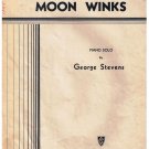 Moon Winks Sheet Music George Stevens