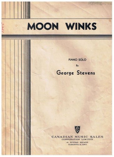 Moon Winks Sheet Music George Stevens