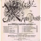 Humoreske Sheet Music Anton Dvorak