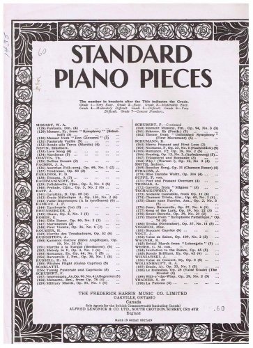 Romance Romanze Sheet Music Op 28 No. 2 Robert Schumann