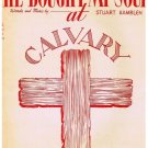 He Bought My Soul At Calvary Sheet Music Edvard Grieg Stuart Hamblen