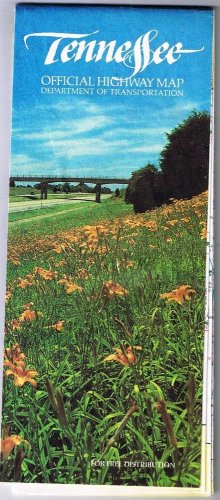 Tennessee Official State Road Map 1989