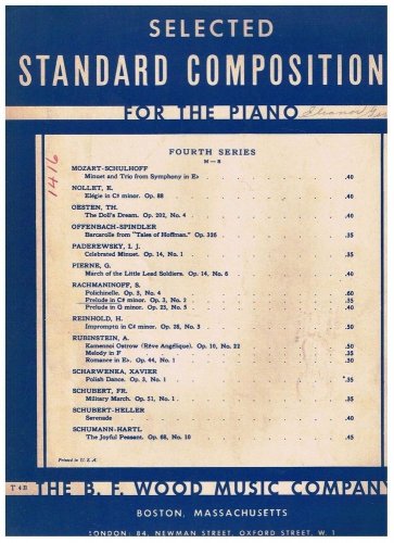 Rachmaninoff Prelude In C Sharp Minor Op 3 No 2 Sheet Music Sergei Rachmaninoff