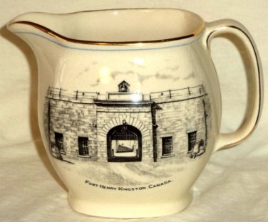 Royal Winton Milk Pitcher Creamer Fort Henry Kingston Ontario Cambridge England