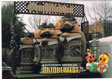 Kitchener Ontario Postcard Oktoberfest Canada's Bavarian Festival