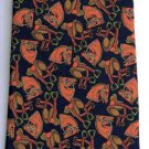 Longobardi Neck Tie Black Brown Western Horse Heads Saddles Made in Italy