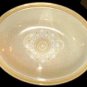 Royal Doulton Sunny Day Oval Vegetable Serving Bowl Dish 13" Yellow Band