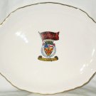 Creemore Canada Oval Platter Bruce County Crest Embossed Edge