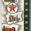 Toronto Texaco Road Map 1959