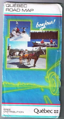 Quebec Official Road Map 1987