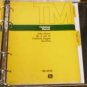 John Deere Seven Technical Manuals in Binder Backhoe, Heaters, Welders, Chargers
