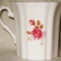 Royal Grafton Coffee Mug Pink Roses Fluted Bone China England