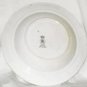 Antique ROYAL DOULTON Soup Bowl Rimmed Older Adrian Black Floral Scalloped
