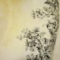 Antique ROYAL DOULTON Soup Bowl Rimmed Older Adrian Black Floral Scalloped